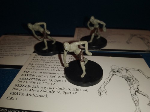 Ghoul miniatura card - ghoul, +