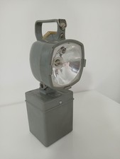 Lampada Ferroviaria Militare Portatile D'Emergenza Vintage