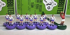 Subbuteo FIORENTINA 2ND dipinta a mano stile kent su Top Spin HW