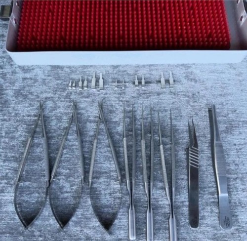 Set strumenti microchirurgici - strumenti,