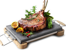 Set griglia bistecca lava