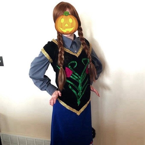 Costume frozen anna adulto - frozen,