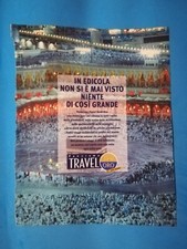 RITAGLIO DI GIORNALE CLIPPING PUBBLICITA' RIVISTA TRAVEL DA COLLEZIONE - (96)
