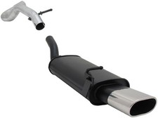 Terminale di Scarico Sportivo NOVUS 135x75 per VOLKSWAGEN Golf 4 (1J)