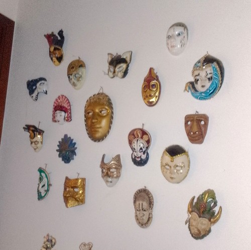 Lotto pezzi maschera - lotto, 19