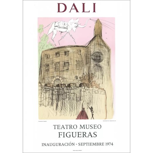 Dali salvador litografia - dali,