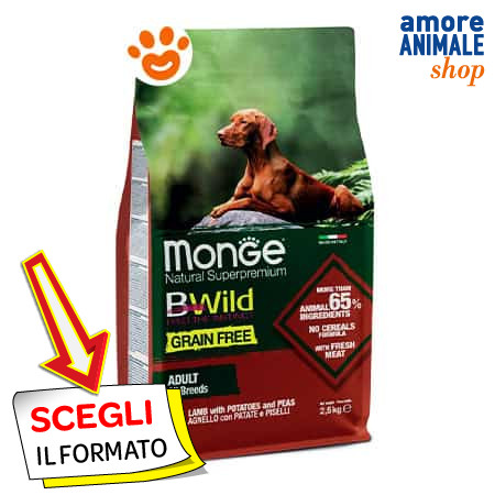 Monge dog bwild - monge, grain