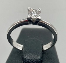 ANELLO DONNA ORO BIANCO 18KT