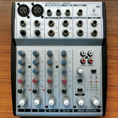 Behringer eurorack ub802 mixer - behringer,