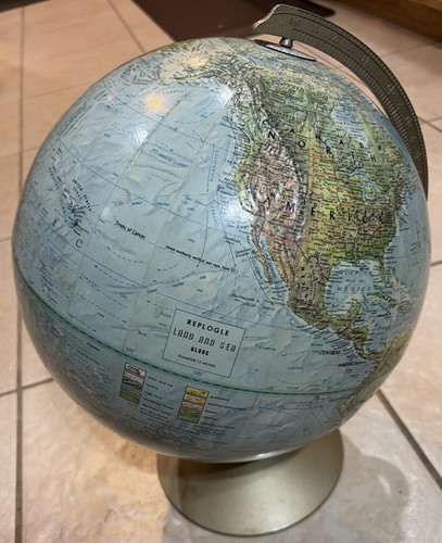 Vintage replogle world - vintage, 12"