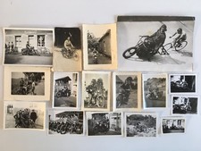 lot 16 ancienne photo MOTO