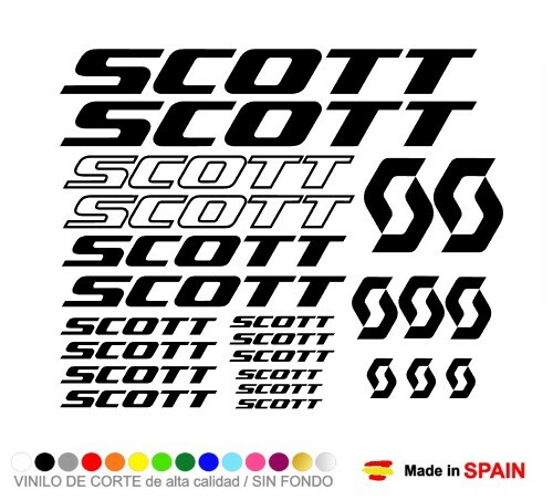 Pegatinas vinilo scott - pegatinas,