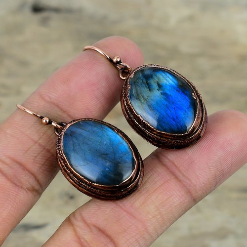 Orecchini labradorite - orecchini,
