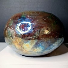 Vaso Raku Smaltato Medio