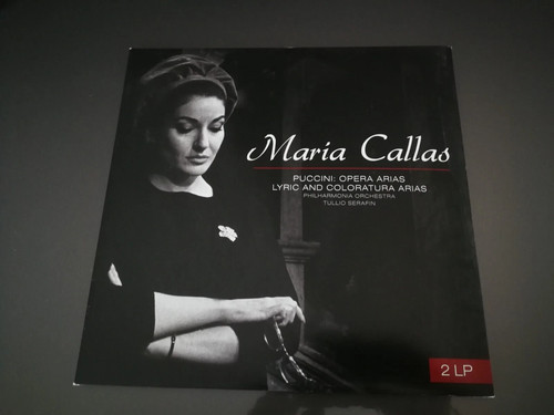 Gatefold maria callas - 2, lp
