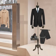 Manichino Uomo Vestito Mezza Corpo Altezza Regolabile Manichino Uomo