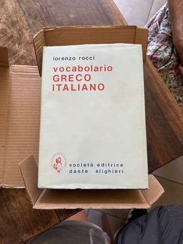 Vocabolario greco italiano - vocabolario, greco-italiano