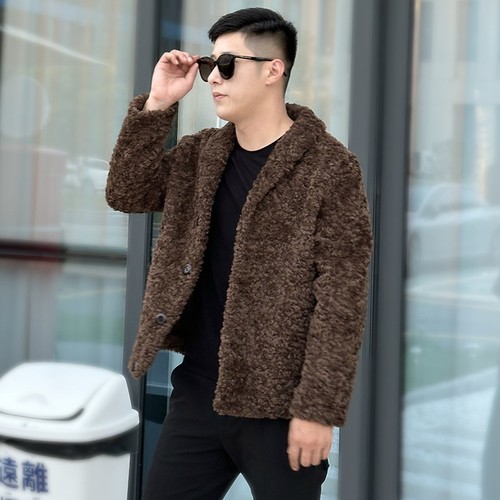 Cappotto pelliccia visone uomo