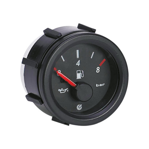Manometro pressione olio 24v - pressione,