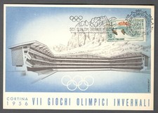 1956 CORTINA VII GIOCHI INVERNALI SCI SLALOM GIGANTE MASCHILE/GIANT SLALOM