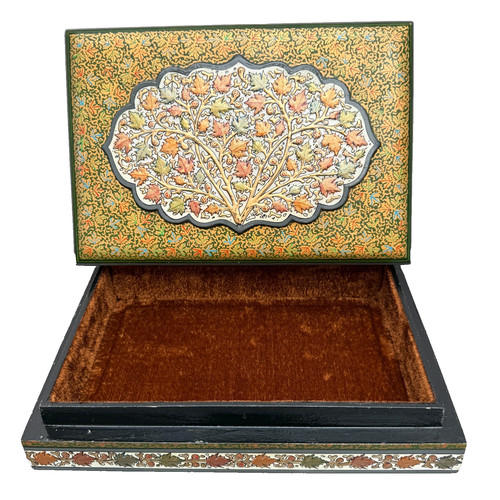Vintage persian velvet - velvet, inlaid