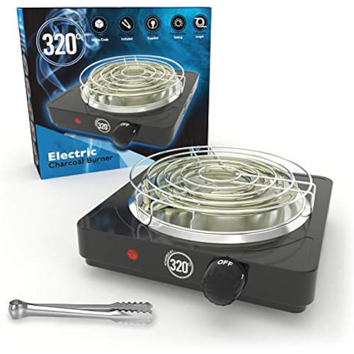 320º electric charcoal burner - charcoal,