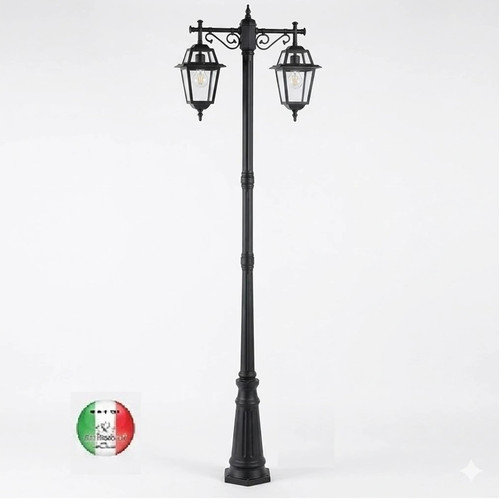 Lampione terra h234cm - lampione,