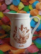 Bricco - Caraffa per latte Royal Ceramica bianca Lattiera - Royal China - 1 lt.