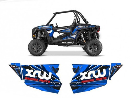 Set decorazione porte blu xrw - set,