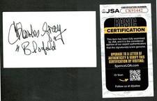 Charles Gray Signed