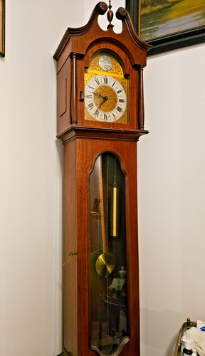 Orologio pendolo colonna - orologio, a