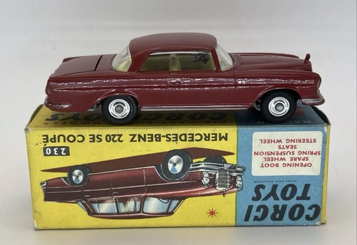 Corgi 230 mercedes benz - corgi, 220se