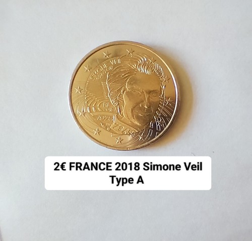 Pièce euros france 2018 - pièce,