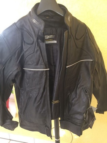 Giacca pelle moto - giacca, in