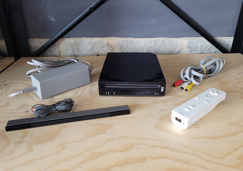 Nintendo wii nera - nintendo, con