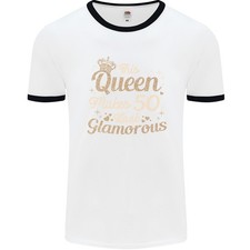 T-Shirt Ringer Per Uomo 50