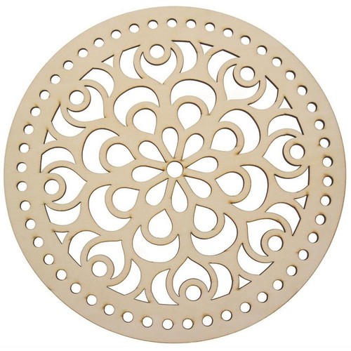 Mandala base uncinetto 25cm