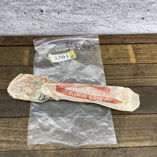 Vintage Alfredo Binda Cinelli puntale in pelle rosso NOS nuovo Made in Italy