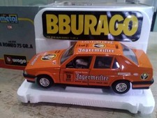 ?️ Burago 1:24 Cod 0119 Alfa Romeo 75 GR A Michael Bartels Jagermeister | Alfa