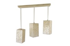 Lampadario tre luci pendenti