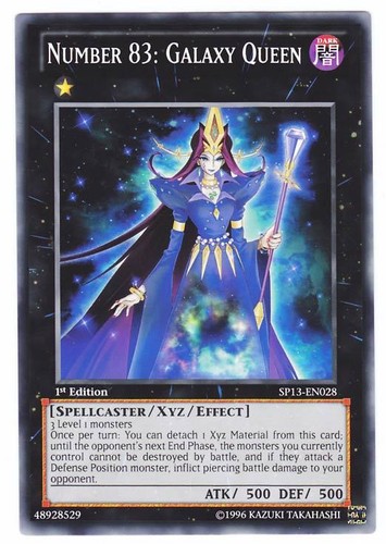 Yugioh numero 83 regina - 83,