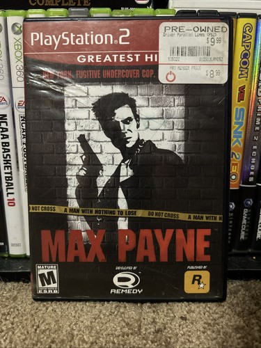 Max payne sony playstation 2 - max,