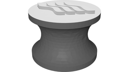 Manopola controllo con logo - manopola,
