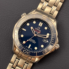 2022 - OMEGA Seamaster Diver 300M - Set completo - quadrante blu - 212.30.41.20.03.001
