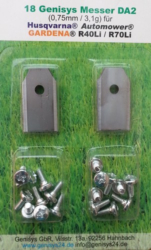 Lame da2 mm husqvarna - 18,