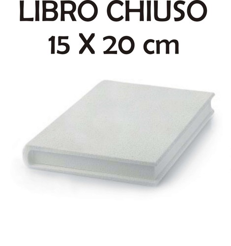 Libro chiuso polistirolo torta - libro,