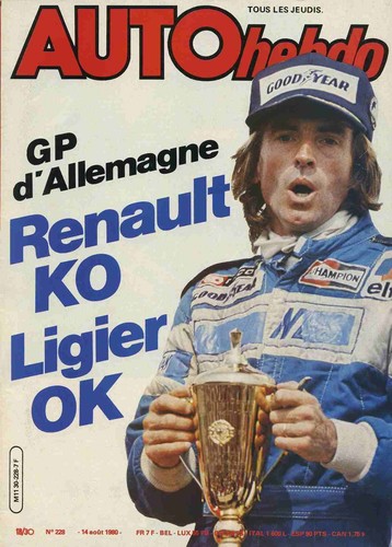 Auto hebdo 228 08 - hebdo, 14/08/1980