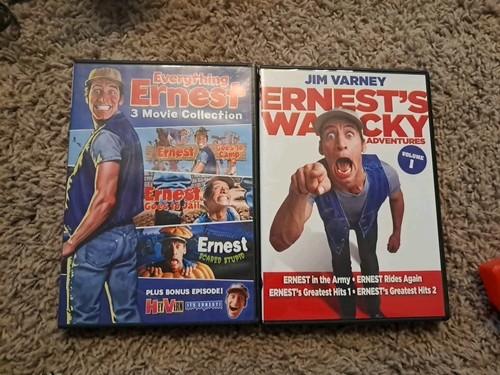 Lot ernest dvds jim - ernest,