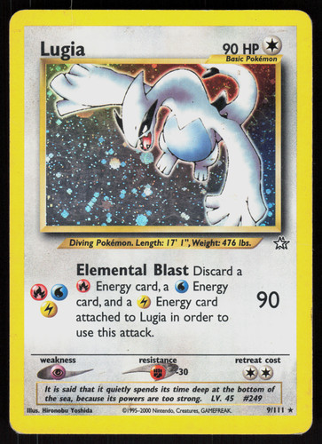 Pokemon lugia 111 neo - lugia, 9/111