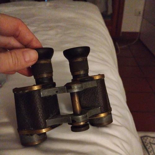 Binocolo epoca seconda guerra - binocolo,